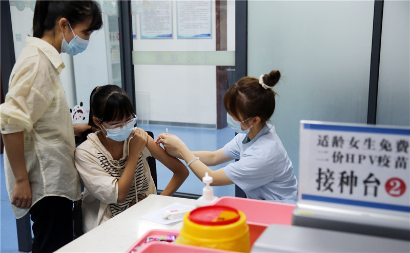 HPV疫苗免費接種啟動